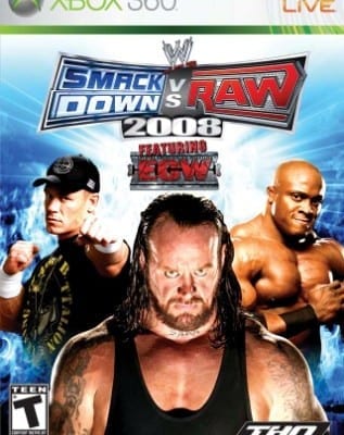 Wwe Smackdown Vs Raw 2008 Xbox 360 Cover