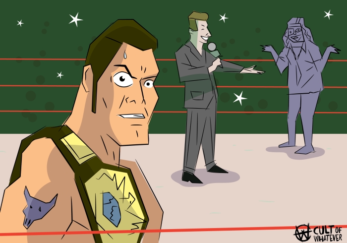 Survivor Series 1998 The Rock Mankind Vince McMahon
