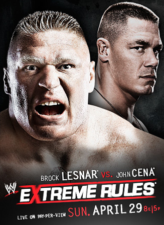 Wwe Extreme Rules 2012 Poster