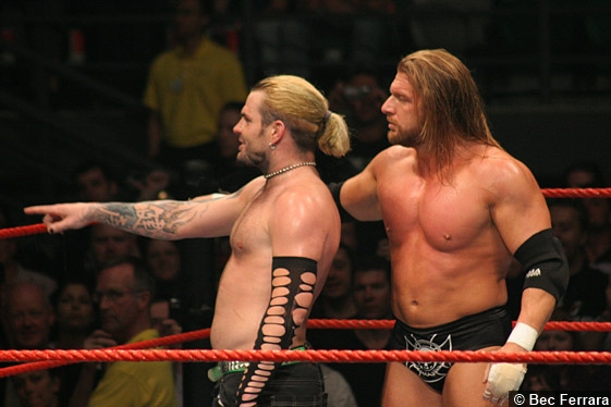 Jeff Hardy and Triple H
