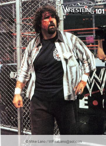 Wwe Mick Foley Blood Cage