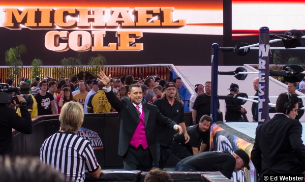 WWE WrestleMania 28 Michael Cole