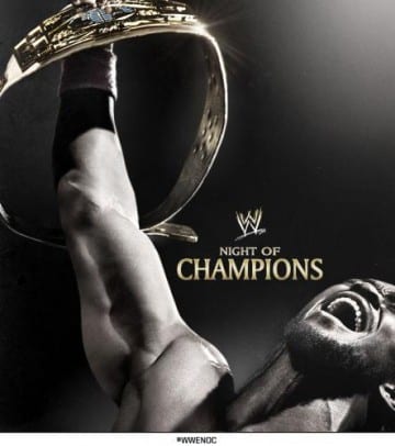 Wwe Night Of Champions 2013 Poster