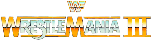 Wrestlemania 3 Logo