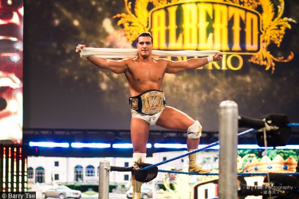 Wwe 2011 Alberto Del Rio Title Belt Ropes