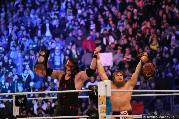 Wwe Wrestlemania 29 Kane Daniel Bryan Tag Team Titles