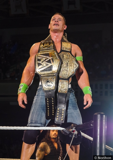 Wwe 11072014 John Cena Titles Roman Reigns