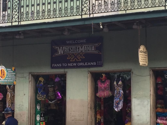 New Orleans Welcome Sign