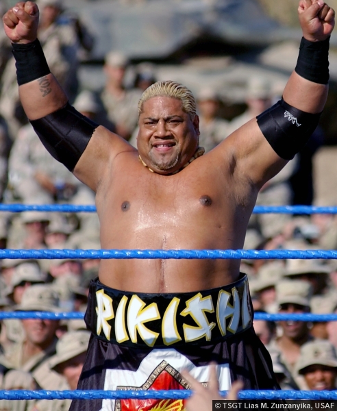 Rikishi at Tribute to the Troops