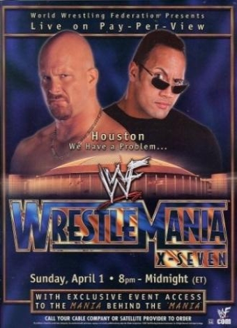 WWE WrestleMania X-Seven Poster