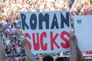 Wrestlemania 31 Sign Roman Reigns 2