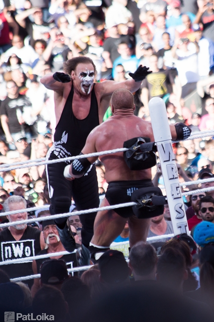 Wrestlemania 31 Sting Splash Triple H