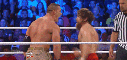 Gif John Cena Daniel Bryan Slaps