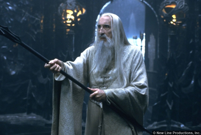 Lord Of The Rings Saruman Christopher Lee