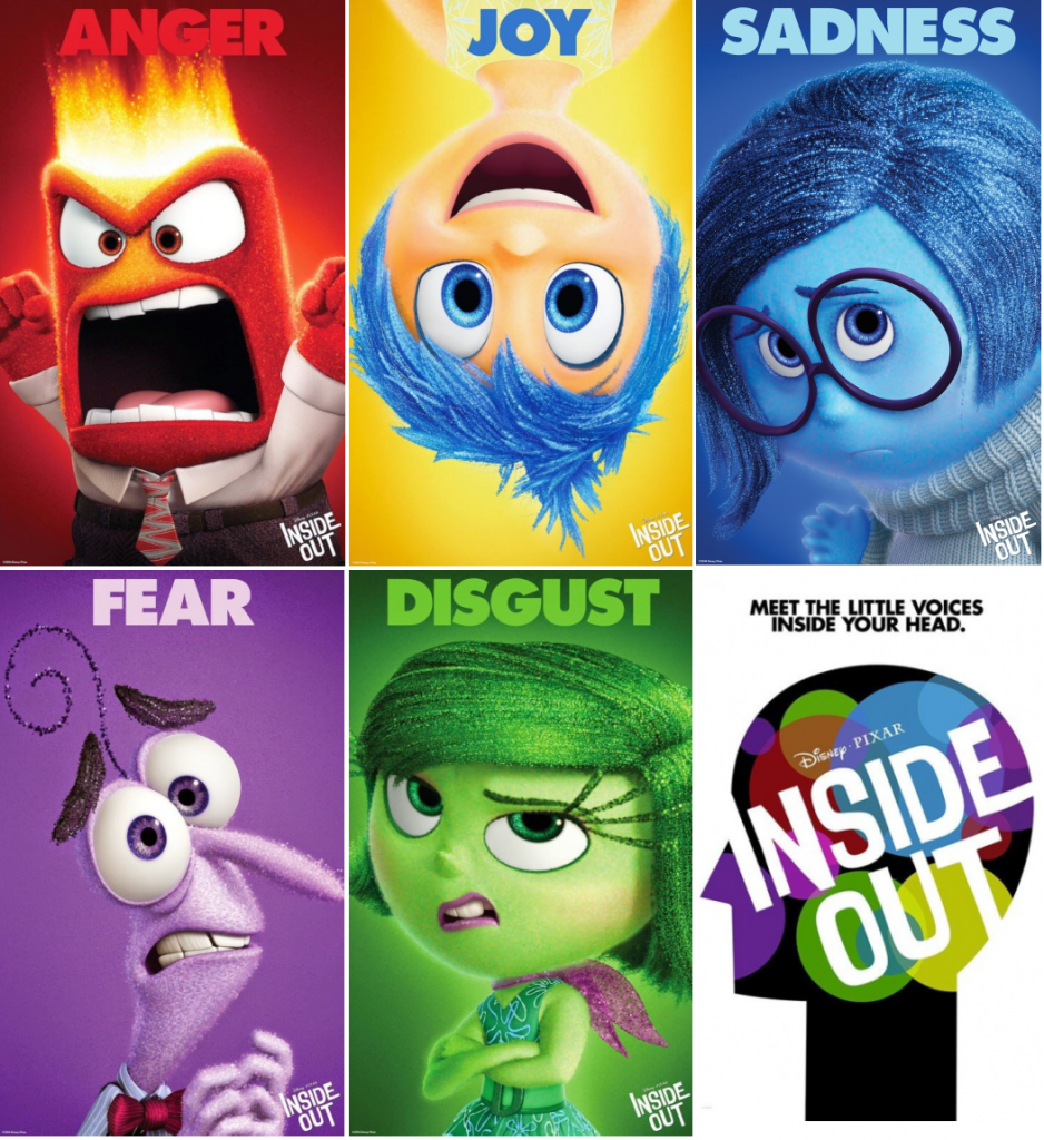 Pixar Inside Out Emotions 3