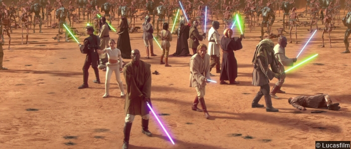 Star Wars Attack Clones Jedi Battle