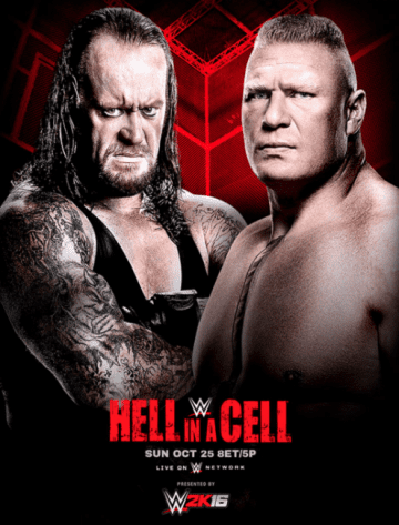 Wwe Hell In A Cell 2015 Poster
