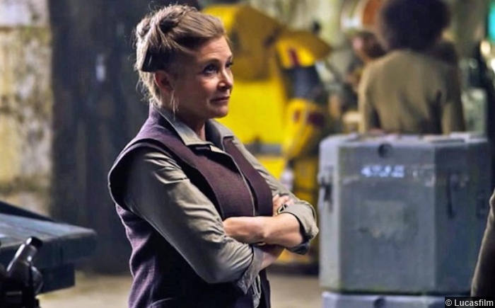 Star Wars Awakens Carrie Fisher Princess Leia