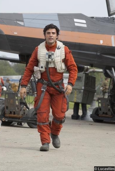 Star Wars Awakens Oscar Isaac Poe Dameron