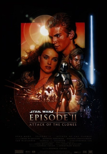 Star Wars Episode 2 Attack Clones Poster