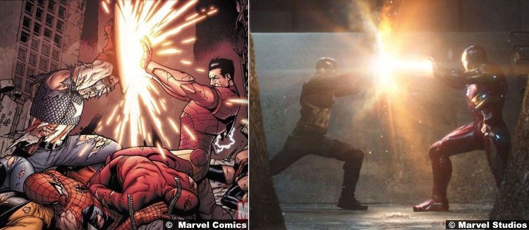 Captain America Vs Iron Man Comics Movie