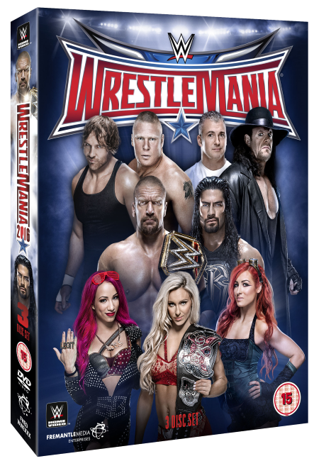 Wrestlemania 32 Dvd Cover