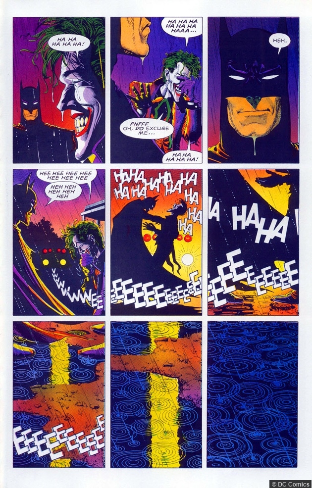 Batman Killing Joke Comic Strip