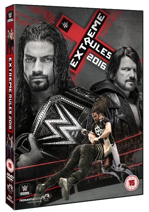 Wwe Extreme Rules 2016 Dvd Cover