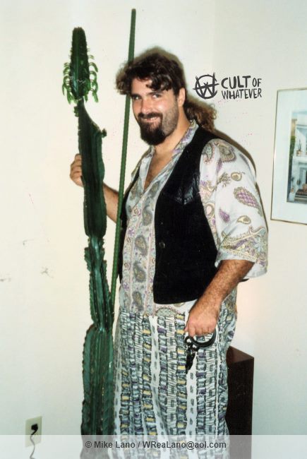 Mick Foley with Cactus