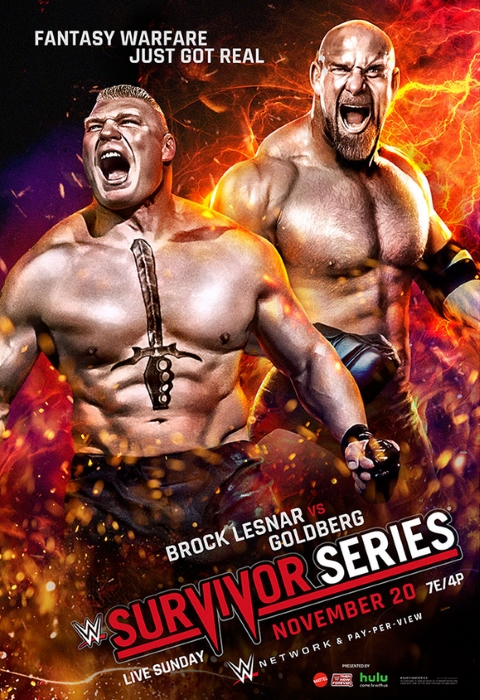 Wwe Survivor Series 2016 Poster