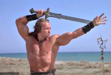 Conan Barbarian Arnold Schwarzenegger 2