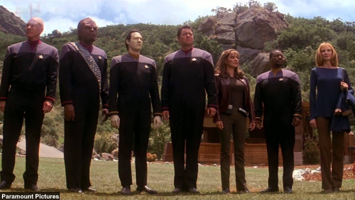 Star Trek Insurrection Crew
