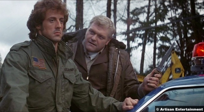 First Blood Rambo 1982 Sylvester Stallone Brian Dennehy