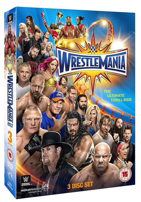 Wrestlemania 33 Dvd