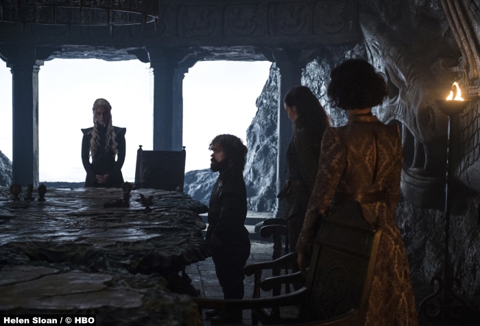 Game Of Thrones S7e2 Peter Dinklage Emilia Clarke Tyrion Lannister Daenerys Targaryen