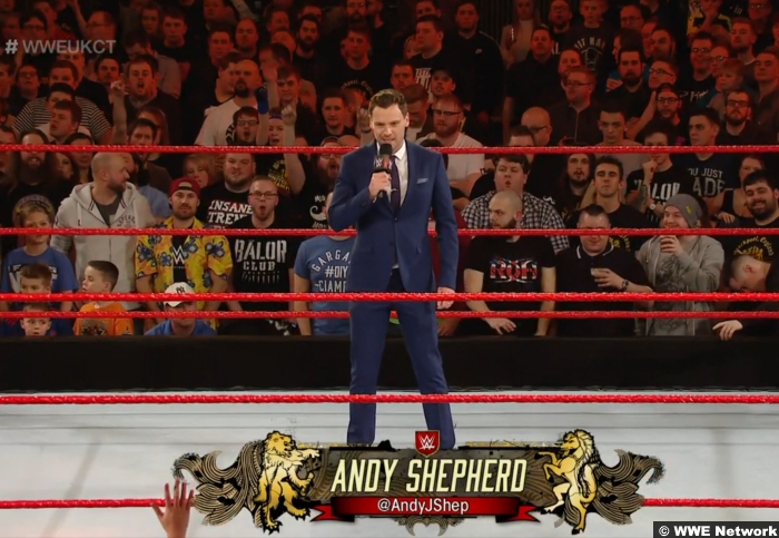 Andy Shepherd NXT UK