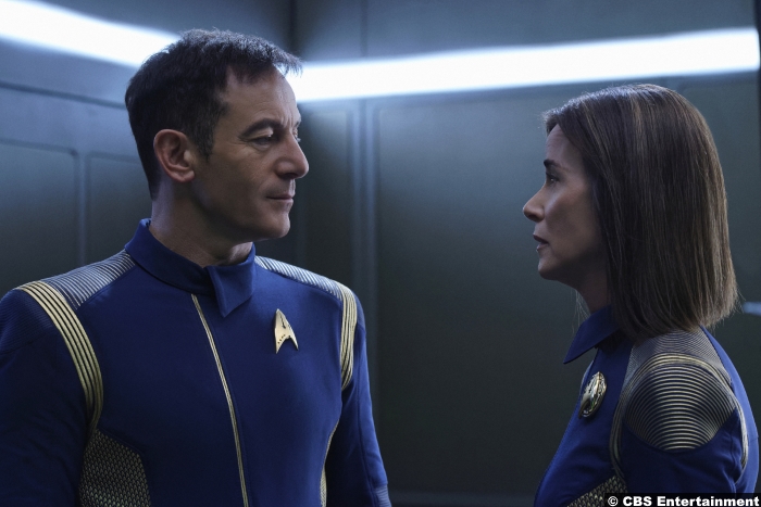 Star Trek Discovery S1e6 Jason Isaacs Shazad Latif Lorca Jayne Brook Admiral Cornwell