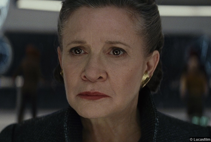 Star Wars Last Jedi Carrie Fisher Princess Leia