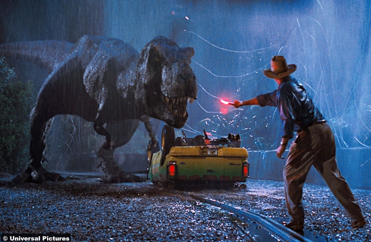Jurassic Park 1993 T Rex