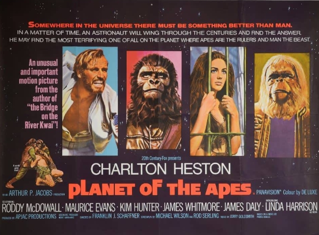 Planet Apes 1968 Poster