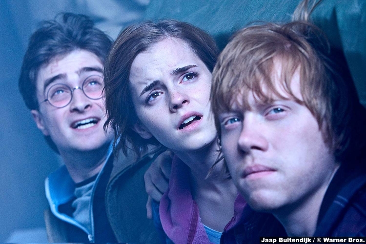 Harry Potter Deathly Hallows P2 Daniel Radcliffe Rupert Grint Ron Weasley Emma Watson Hermione Granger