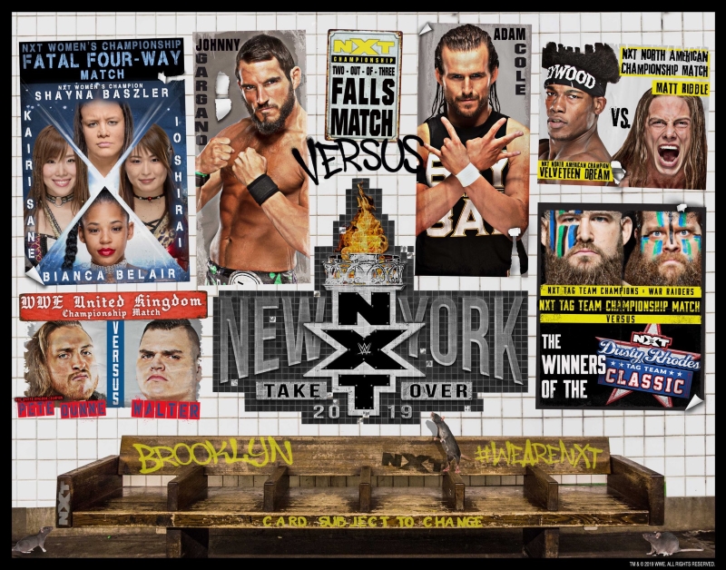 Nxt Takeover New York 2019 Poster