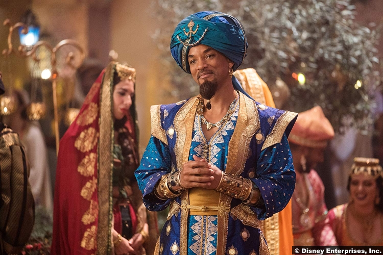 Aladdin 2019 Will Smith Genie
