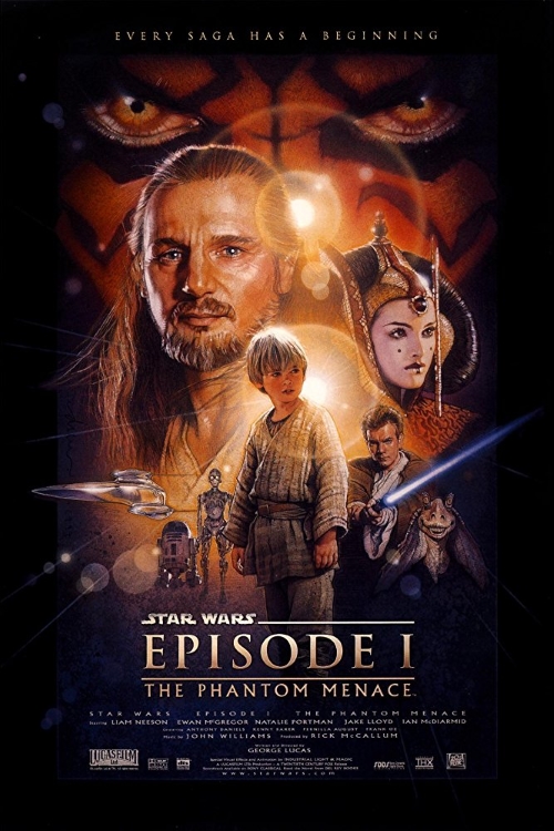 Star Wars Episode 1 Phantom Menace Poster 2