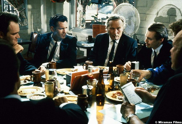 Reservoir Dogs Steve Buscemi Quentin Tarantino Michael Madsen Edward Bunker Lawrence Tierney
