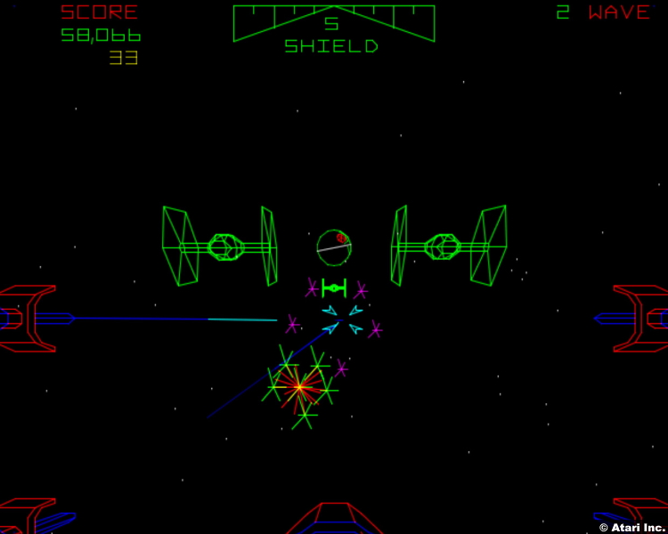 Star Wars 1983 Arcade Game Atari
