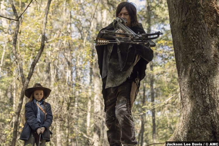 Walking Dead S10e15 Cailey Fleming Judith Grimes Daryl Norman Reedus