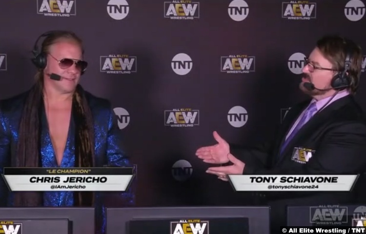 Aew Chris Jericho Tony Schiavone Commentary