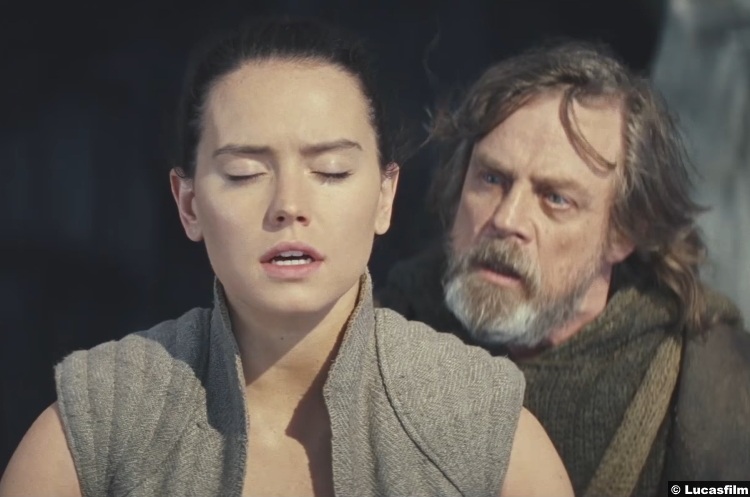 Star Wars Last Jedi Daisy Ridley Rey Mark Hamill Luke Skywalker 5