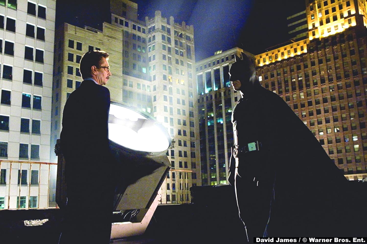 Batman Begins Gary Oldman Jim Gordon Christian Bale